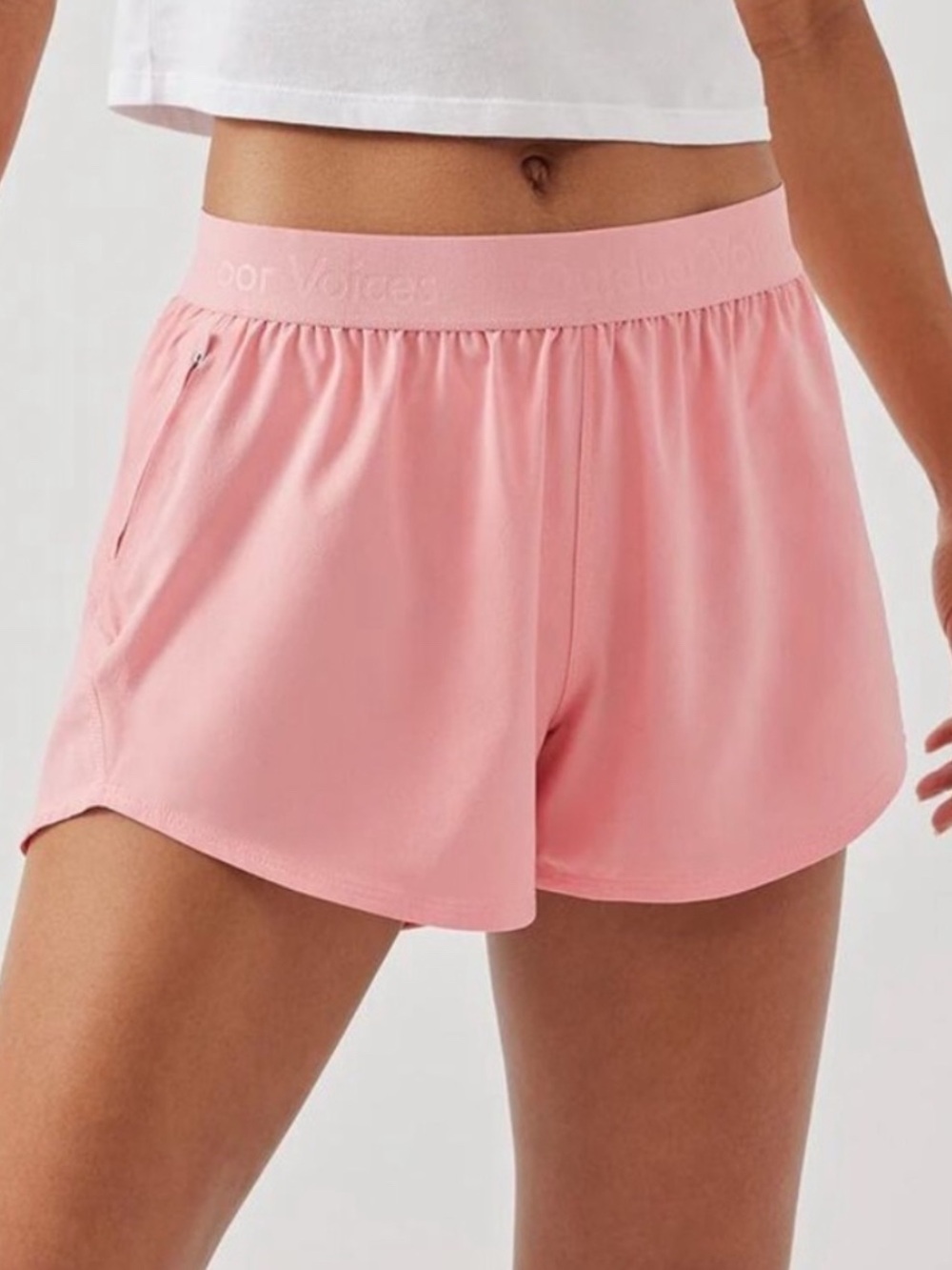 Outdoor Voices Relay Shorts 3” in Sorbet.  Size XS